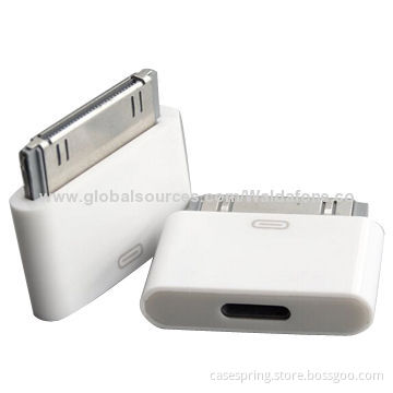 Lightning Female to 30-pin Male Adapters, Supports iOS Update, OEM/ODM Orders WelcomedNew